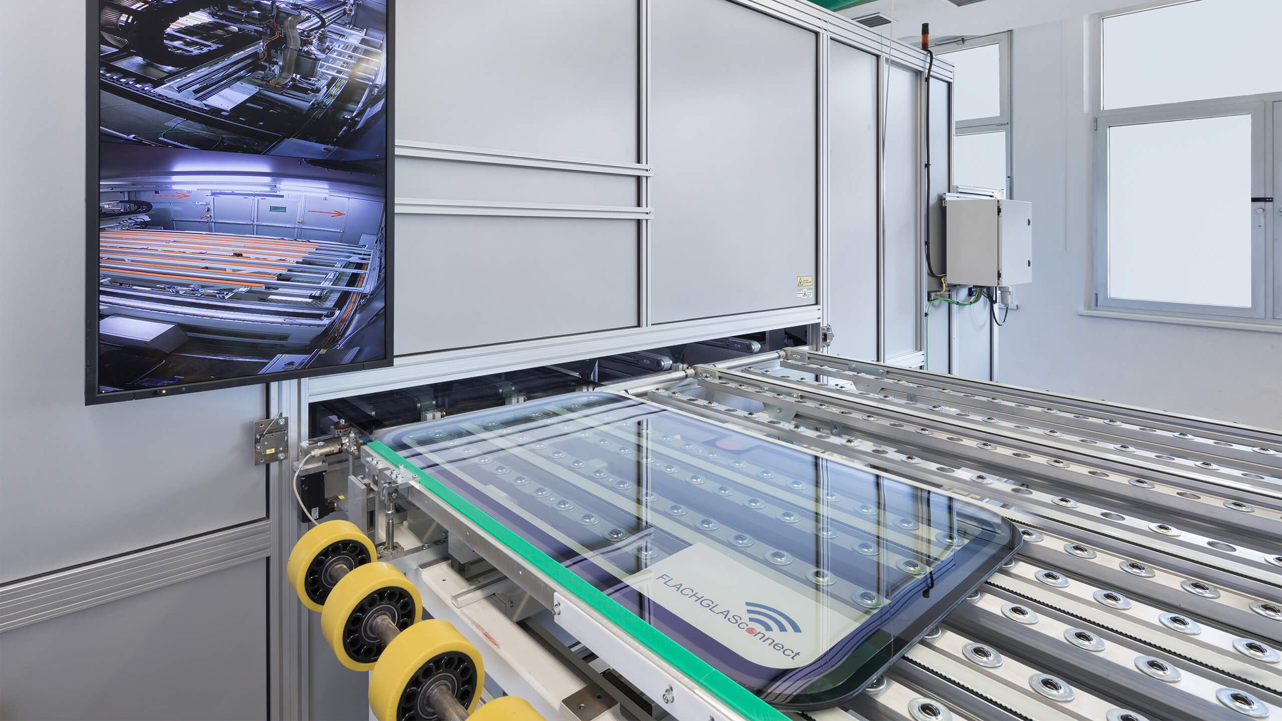 FLACHGLASconnect in Herstellung